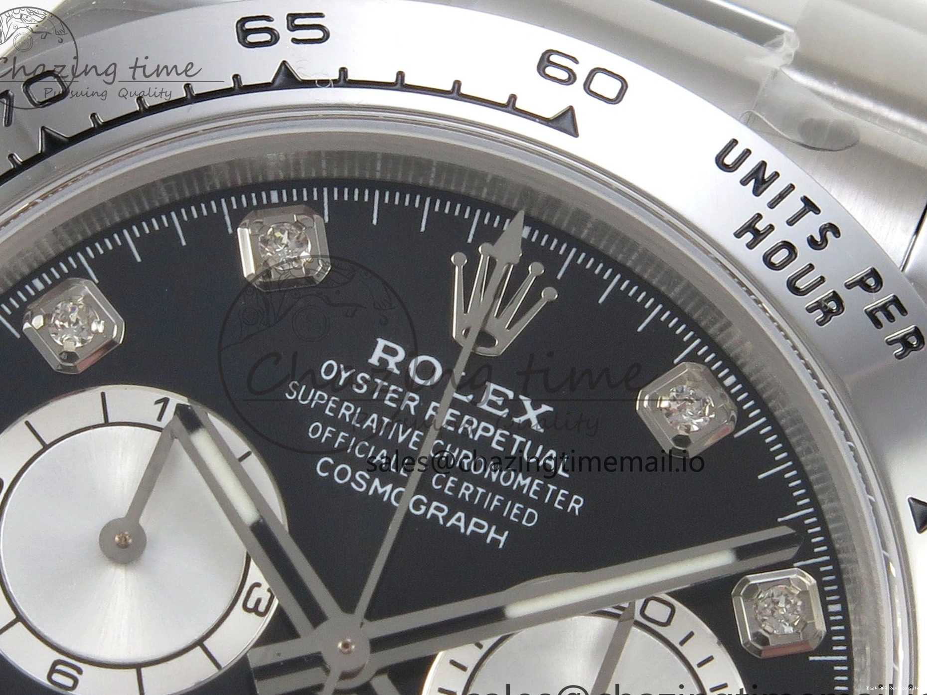 Good Copy Rolex Watches DD Tailored 1:1 SS Clone Daytona SS Clean on 126509 Best Black Edition Bracelet Dial 255 Super 1218